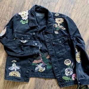 Women's embroidered jacket